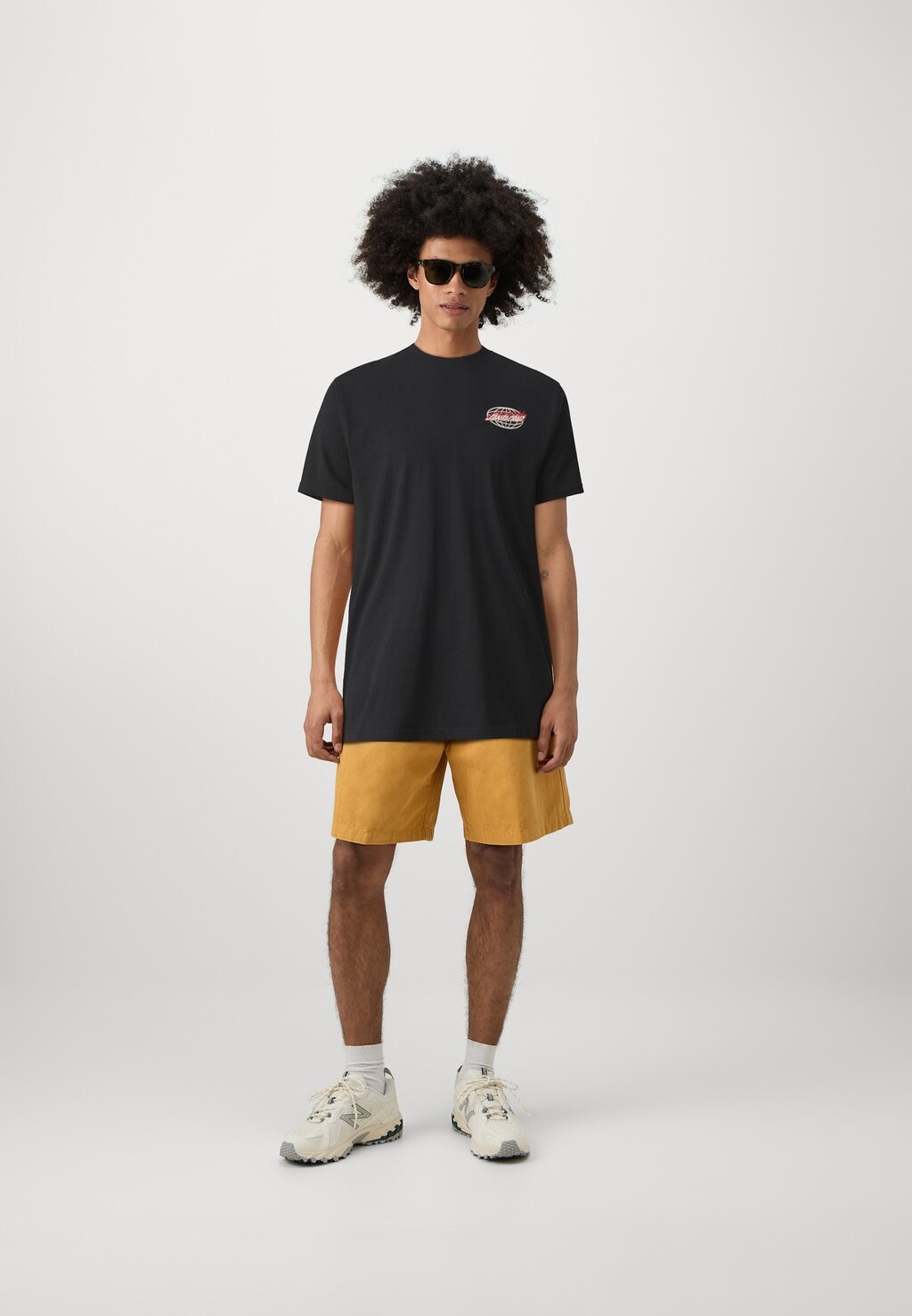 

Футболка с принтом Global Flame Dot Unisex Santa Cruz, черная