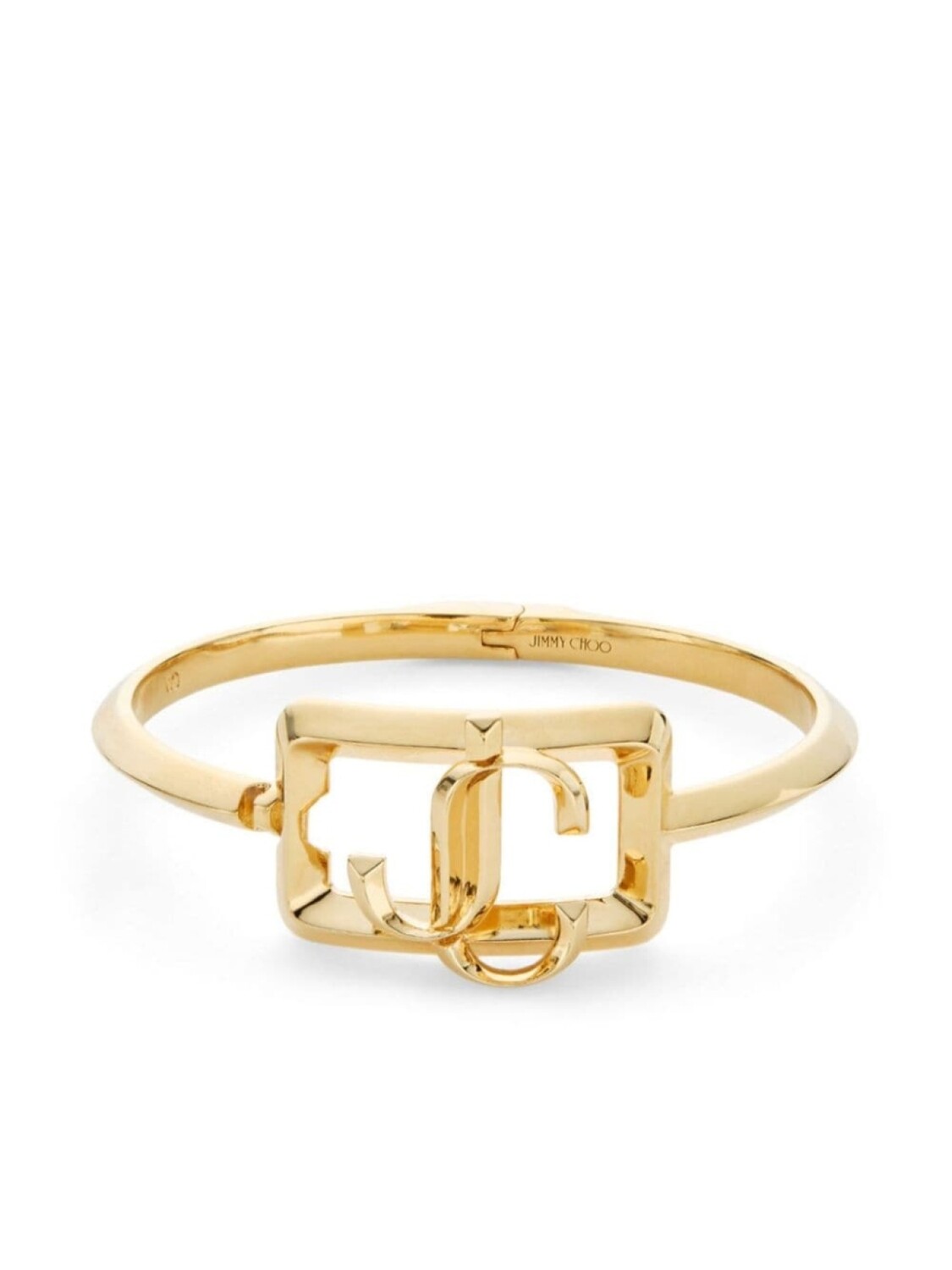 

Квадратный браслет-манжета JC Jimmy Choo, золотой