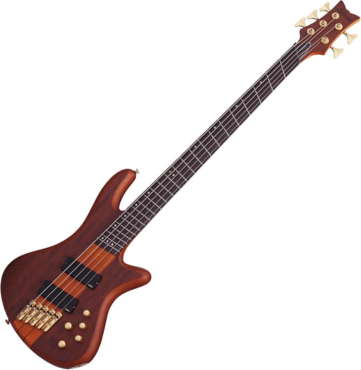 

Басс гитара Schecter Stiletto Studio-5 FF Electric Bass Honey Satin