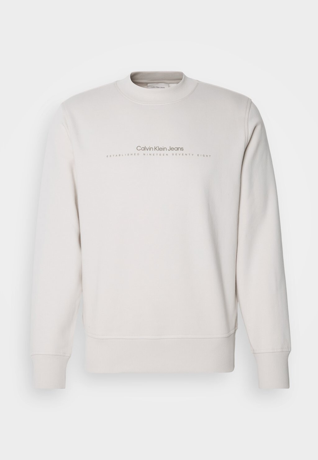 

Толстовка MINIMAL LOGO CREW NECK Calvin Klein Jeans, песочный