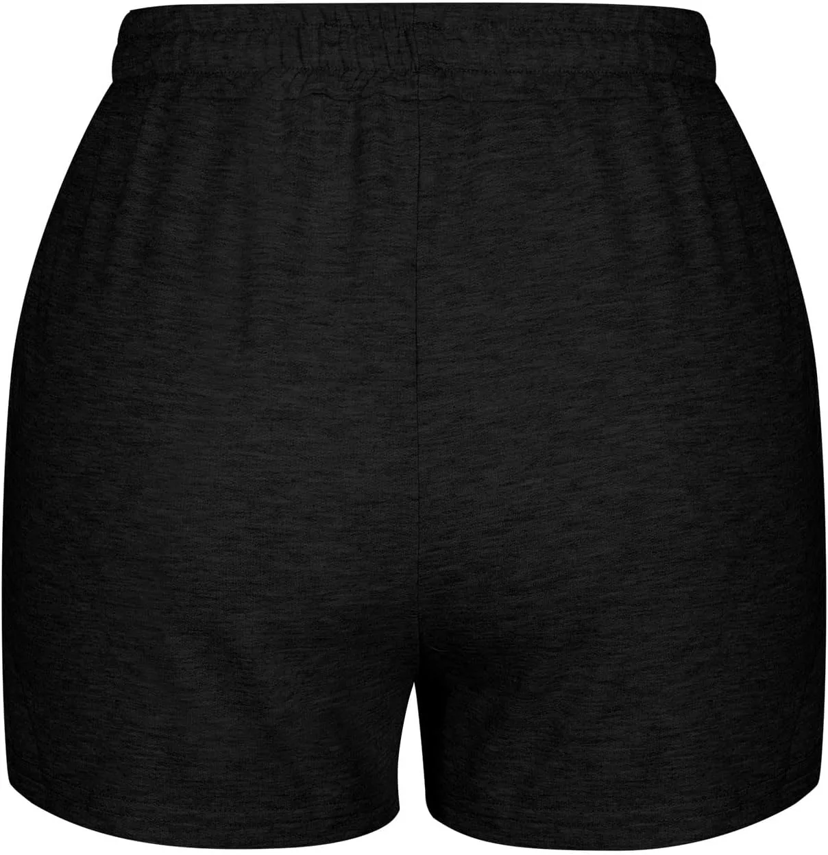 Шорты для женщин Casual Athletic Stretch High Waist Solid Sweat Short Loose Comfy Lightweight — фото 4