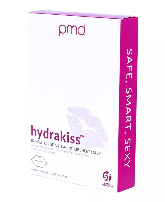 

Hydrakiss Биоцеллюлозная антивозрастная тканевая маска для губ Pmd