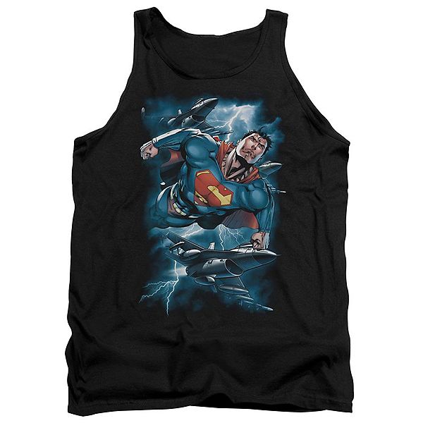 

Футболка-майка взрослая Superman stormy flight Licensed Character