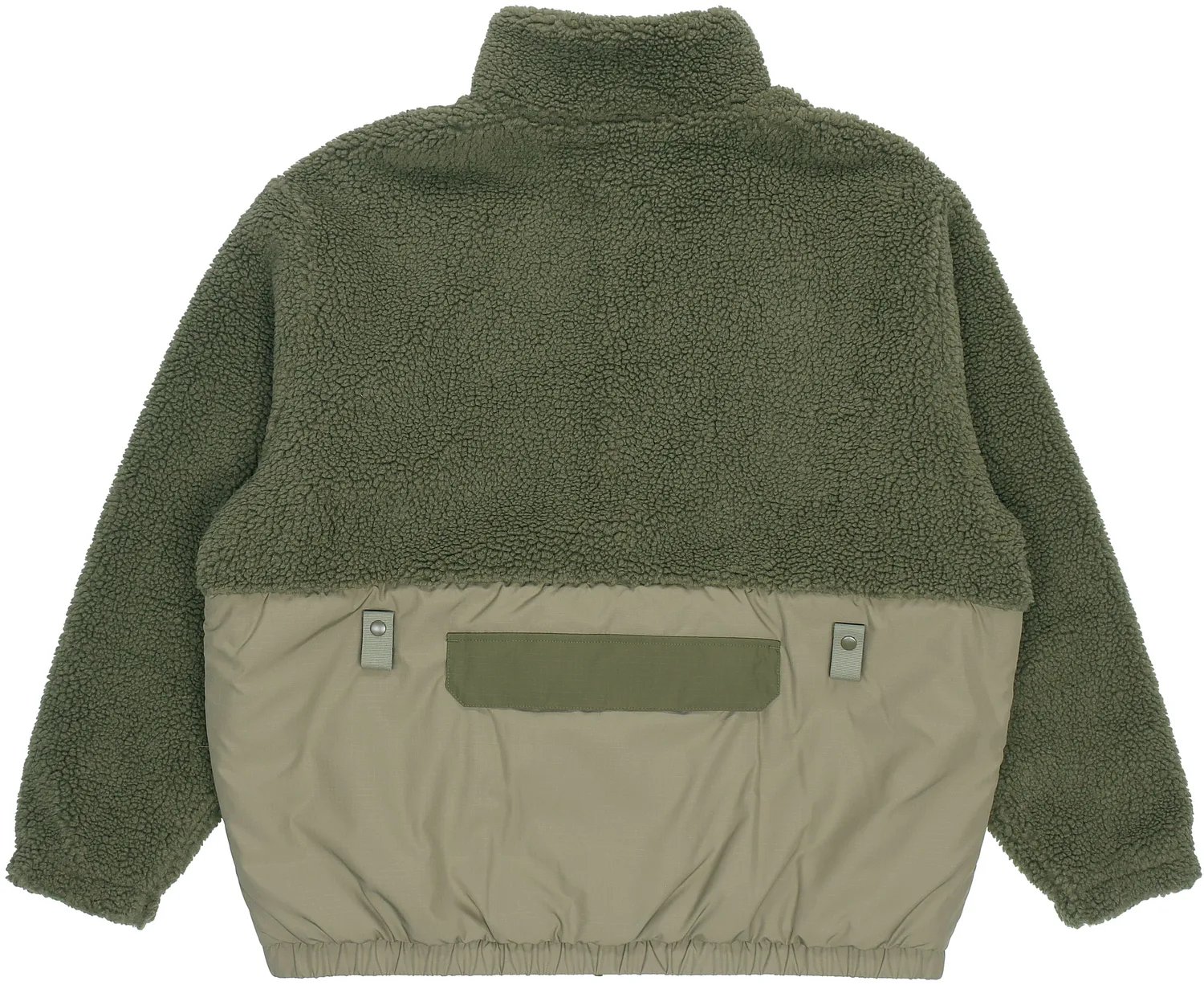 Adidas Originals Куртка Sherpa мужская зеленая — фото 3