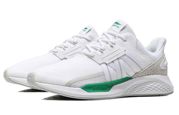 Кроссовки qingcheng no bordery спорт досуг Li-Ning, белый — фото 3