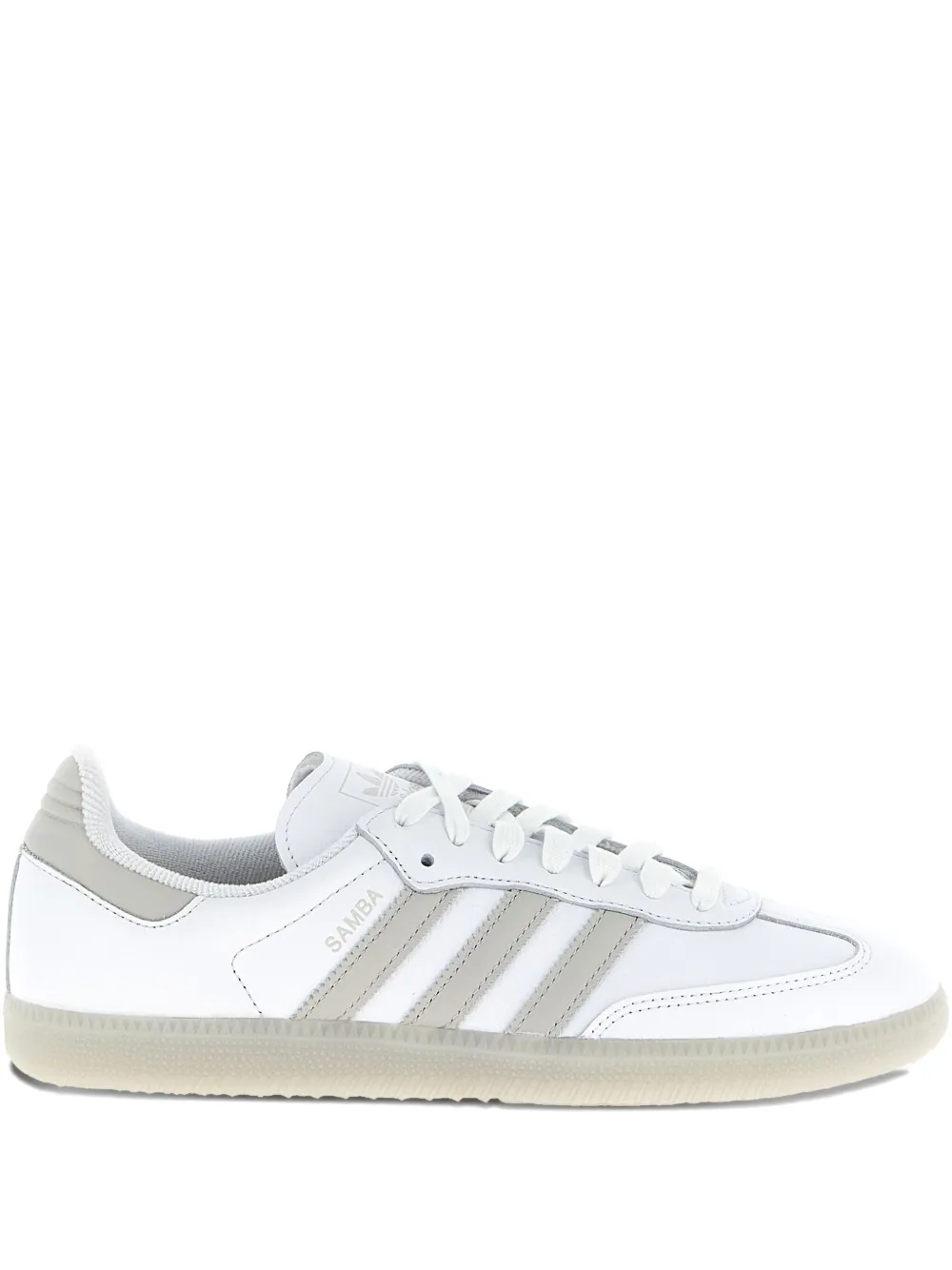 

Низкие кожаные кеды Samba OG Adidas Originals, белый