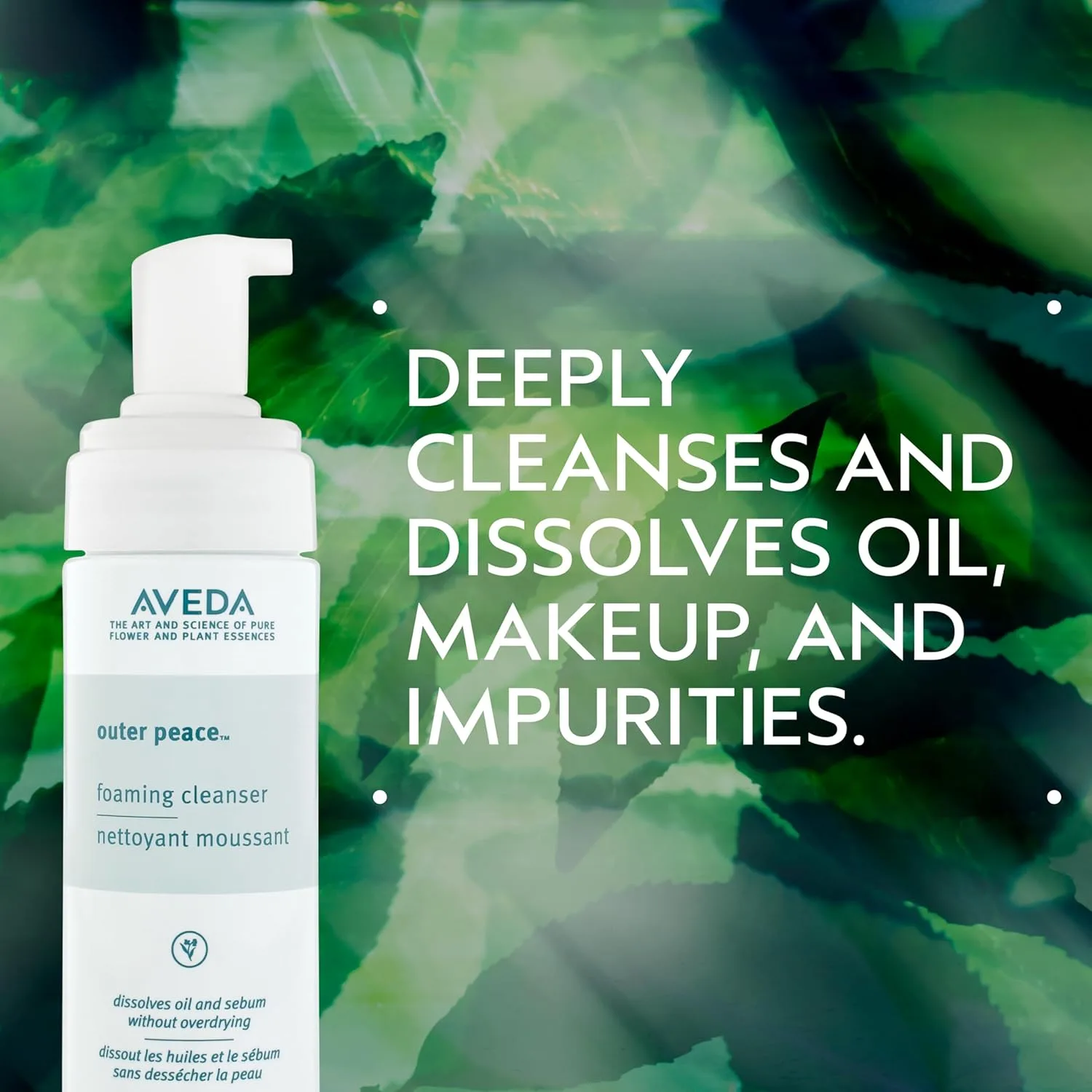 Пенка для умывания Aveda — Outer Peace | Ежедневное средство для умывания лица для кожи, склонной к акне | с мощными, 120 мл — фото 2
