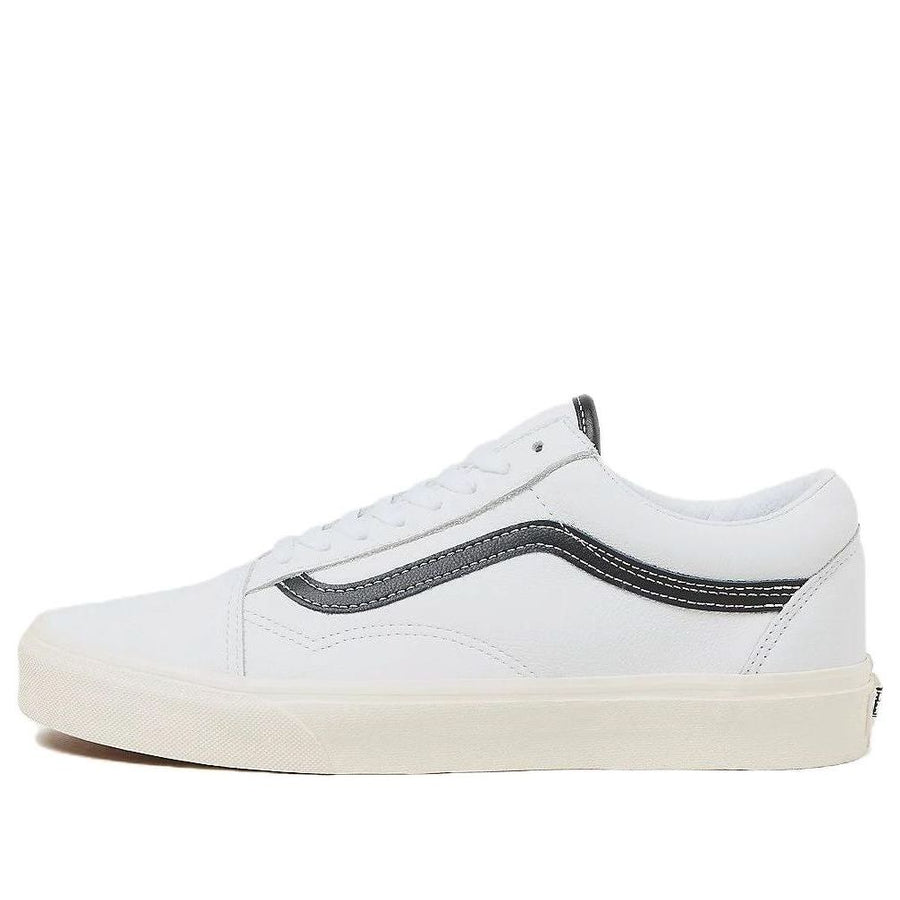 

Кроссовки Vans Old Skool 'White Black Leather', белый