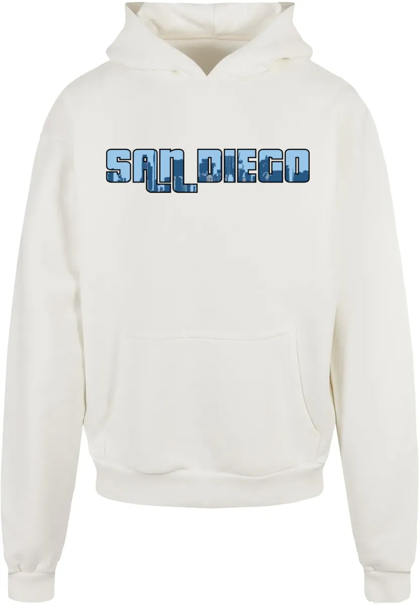 

Толстовка с капюшоном Merchcode " Merchcode Men's Grand San Diego Skyline Ultra Heavy Hoody", цвет Ready For Dye