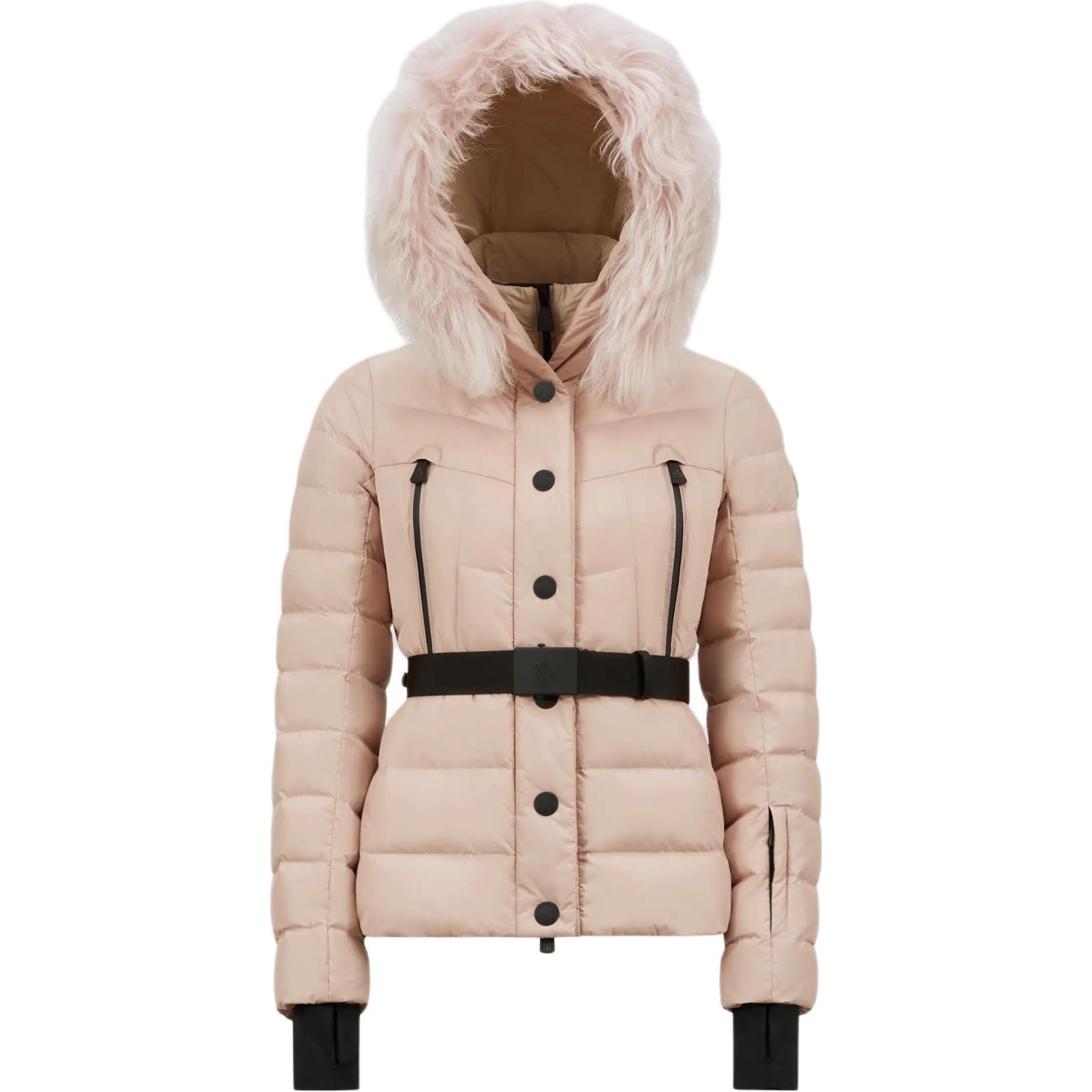 

Moncler Grenoble Беверли Короткая пуховая куртка, Light Pink