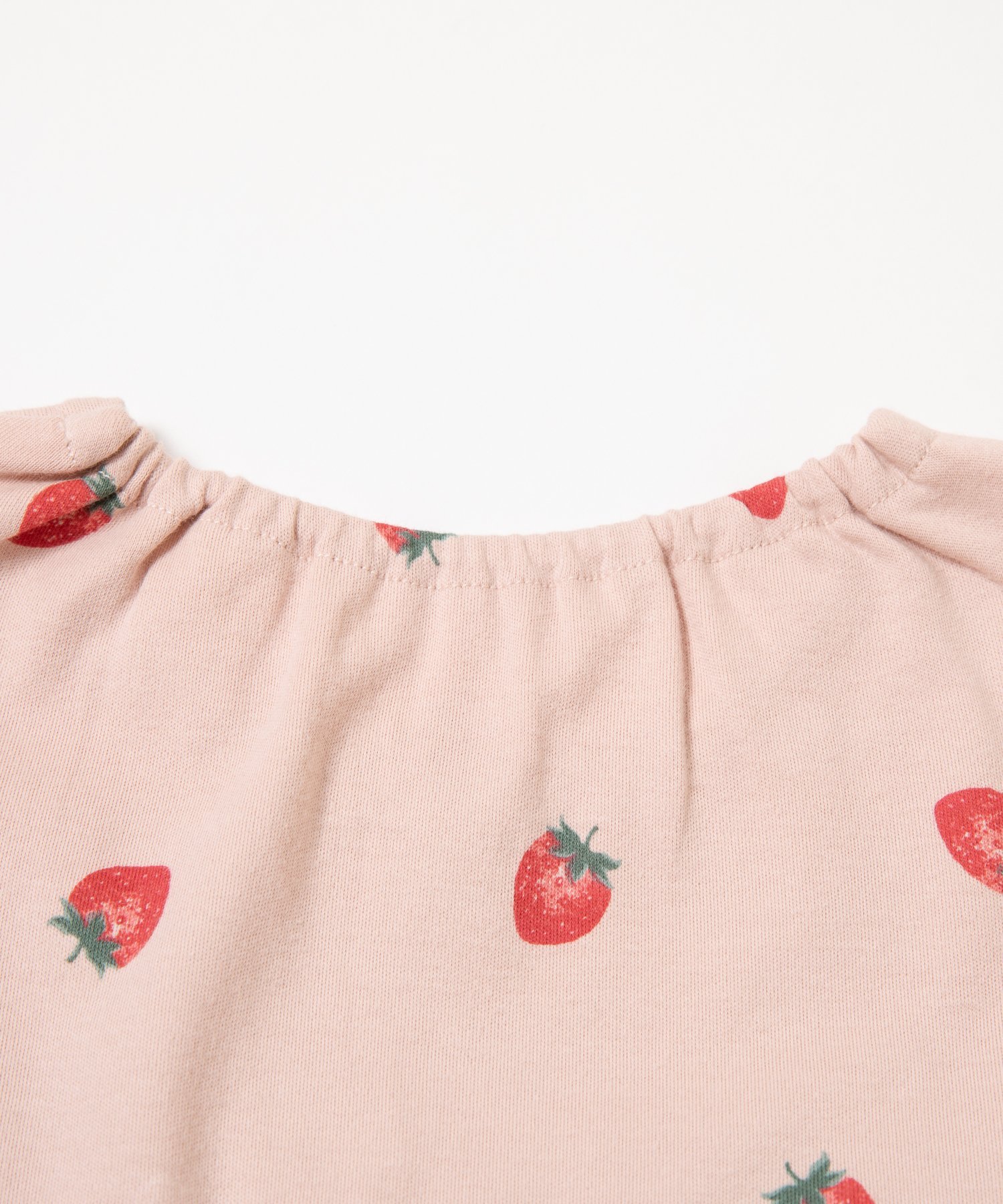 Девичья домашняя одежда с принтом по всей поверхности Ever Closet, Pink Strawberry — фото 3