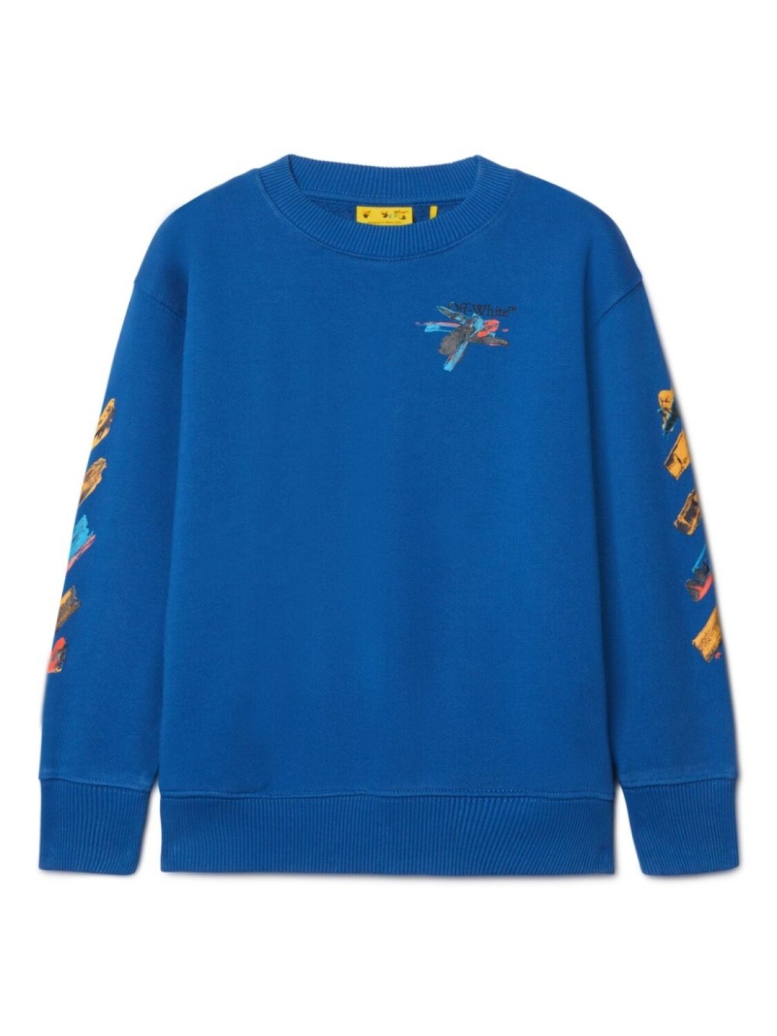 

Стрелка свитер Off-White Kids, синий