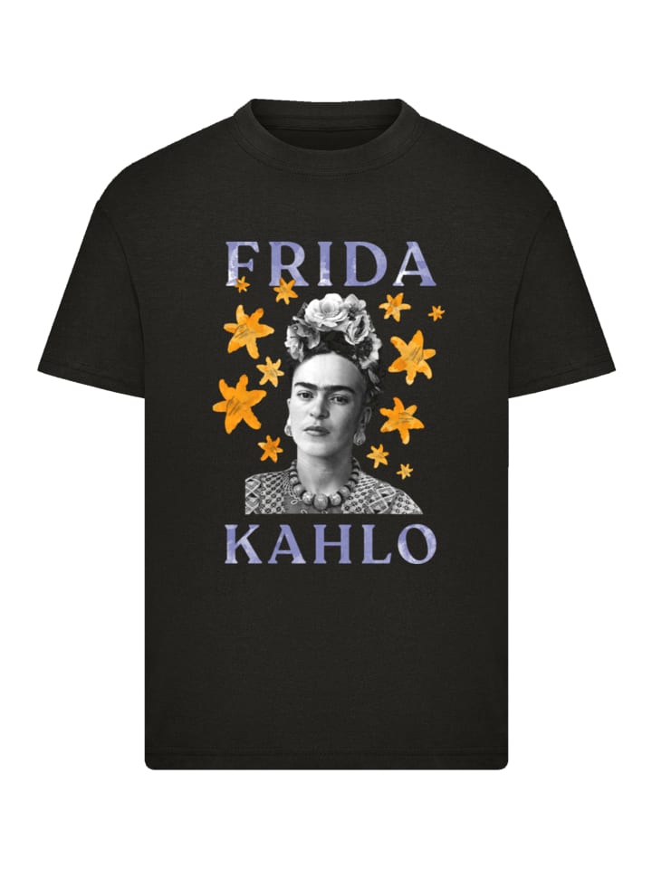 

Футболка Frida Kahlo Star Graphic черного цвета F4NT4STIC, Черный, Футболка Frida Kahlo Star Graphic черного цвета F4NT4STIC