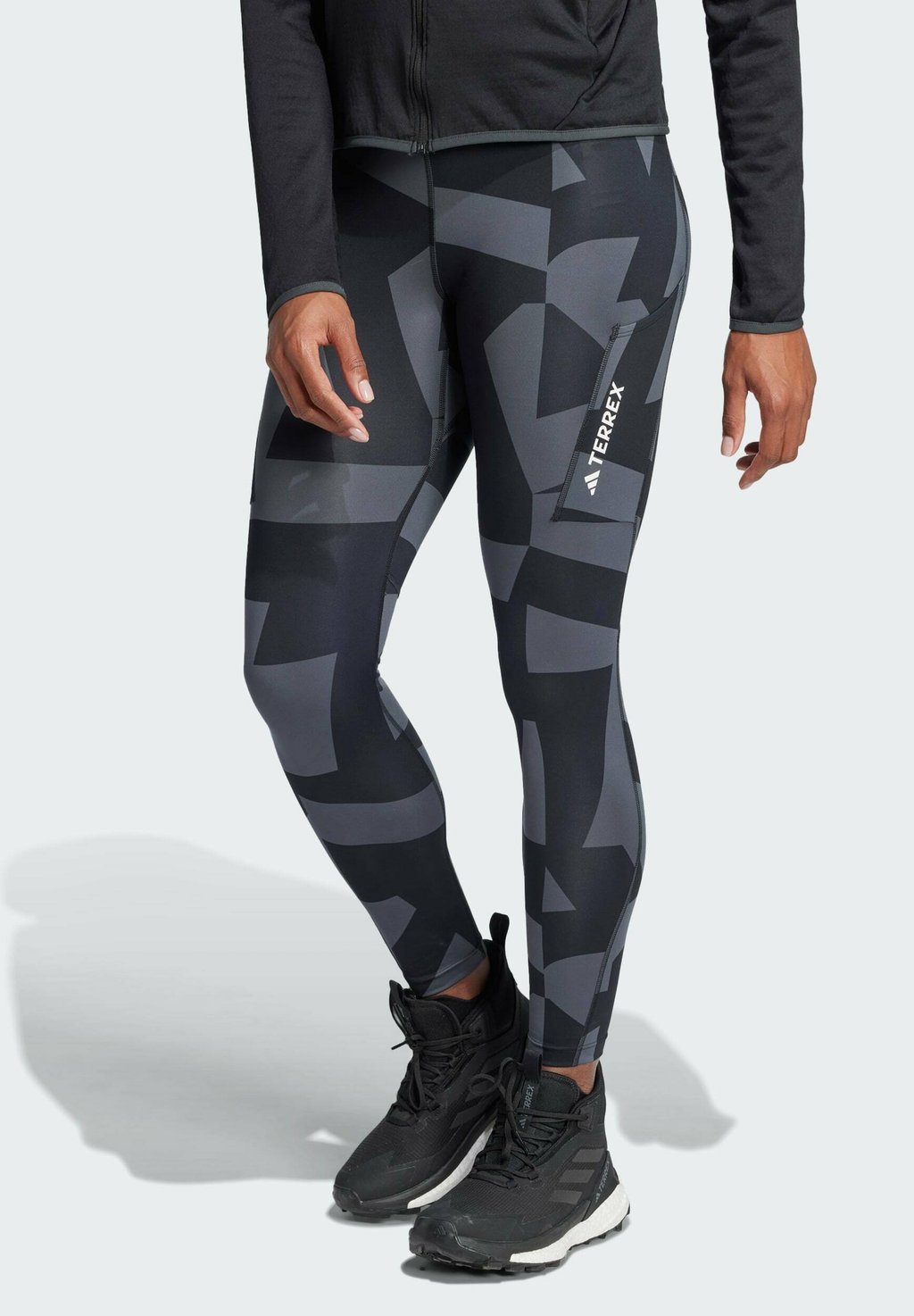 

Леггинсы MULTI PRINTED adidas Sportswear, серый
