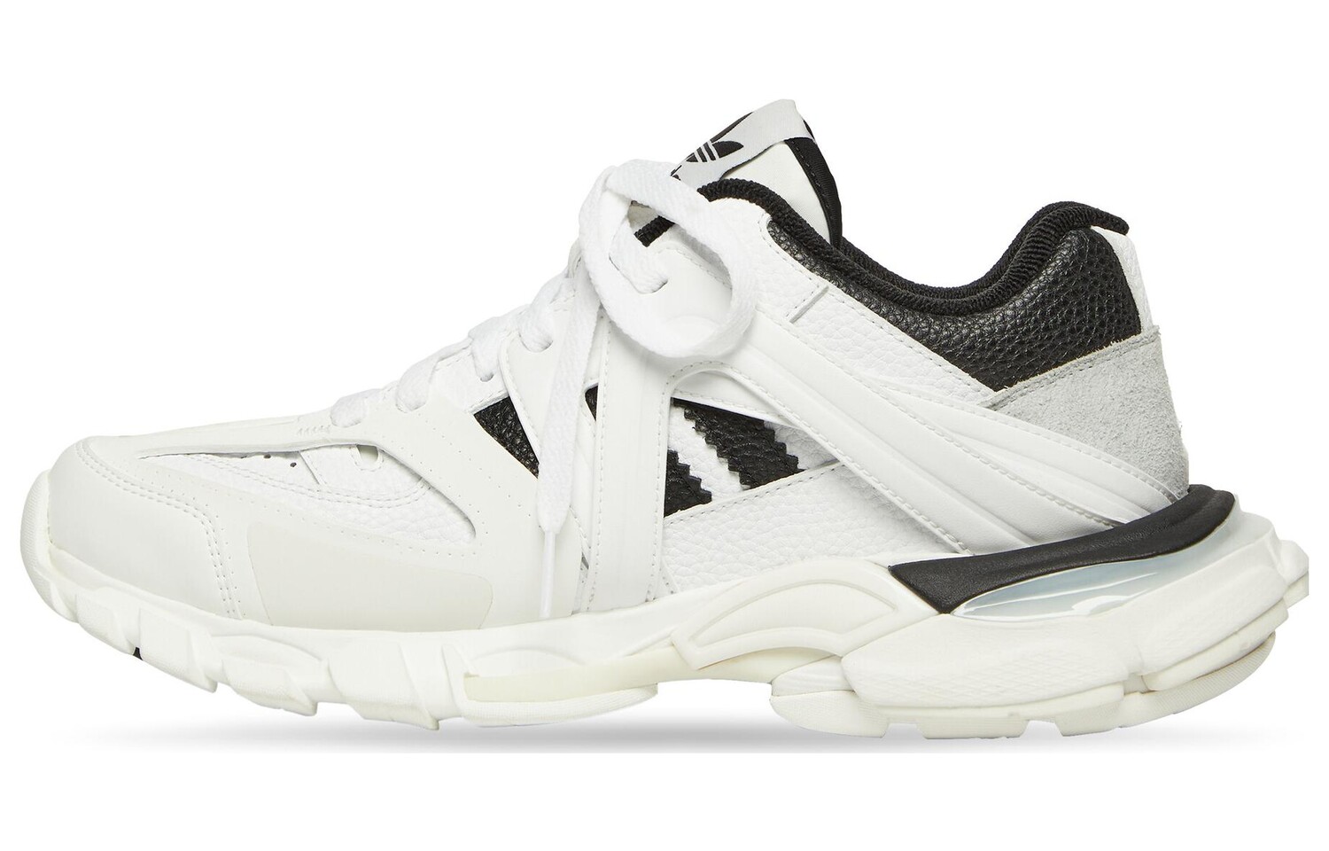 Кроссовки Balenciaga х Adidas Track Forum, белый / черный