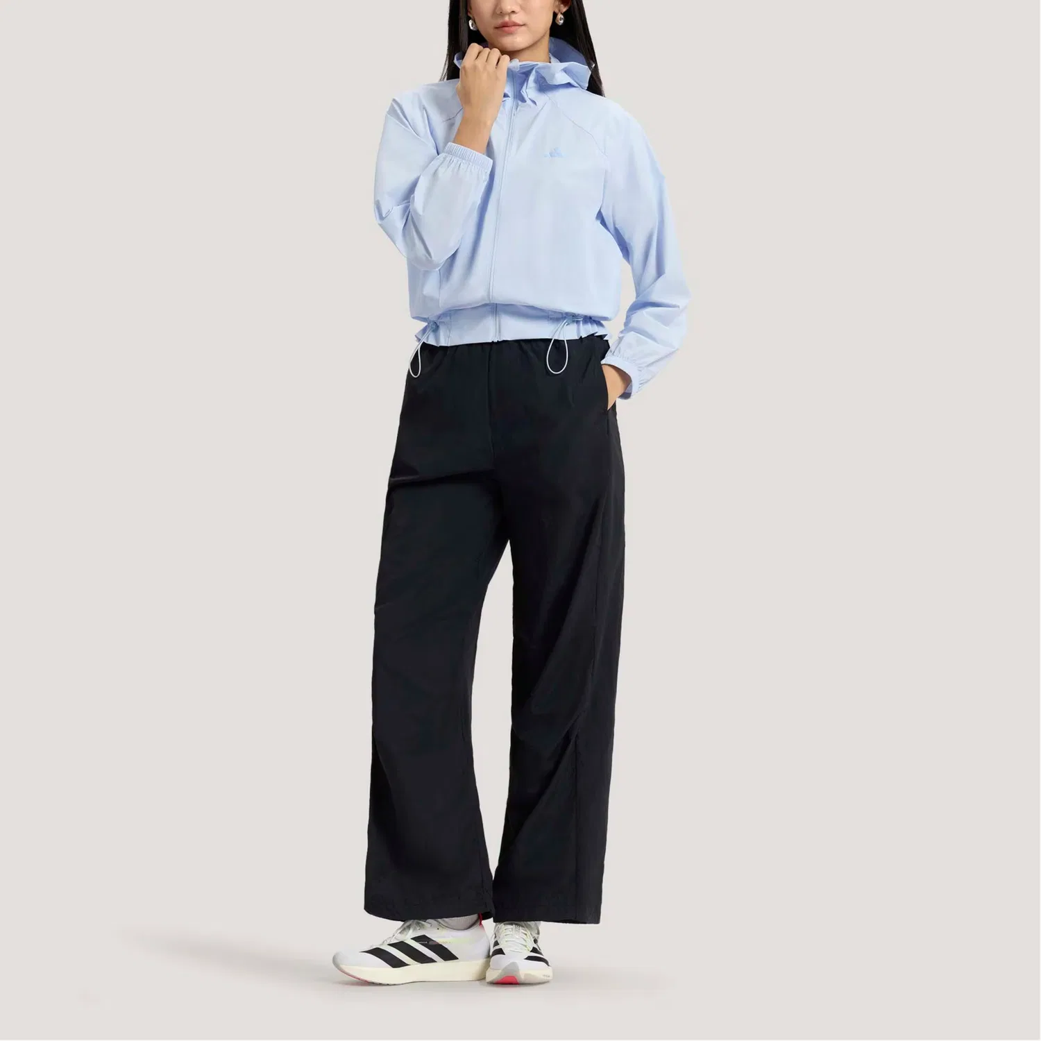 Куртка SOFT LUX LIGHTWEIGHT женская Adidas, Crystal Blue — фото 4