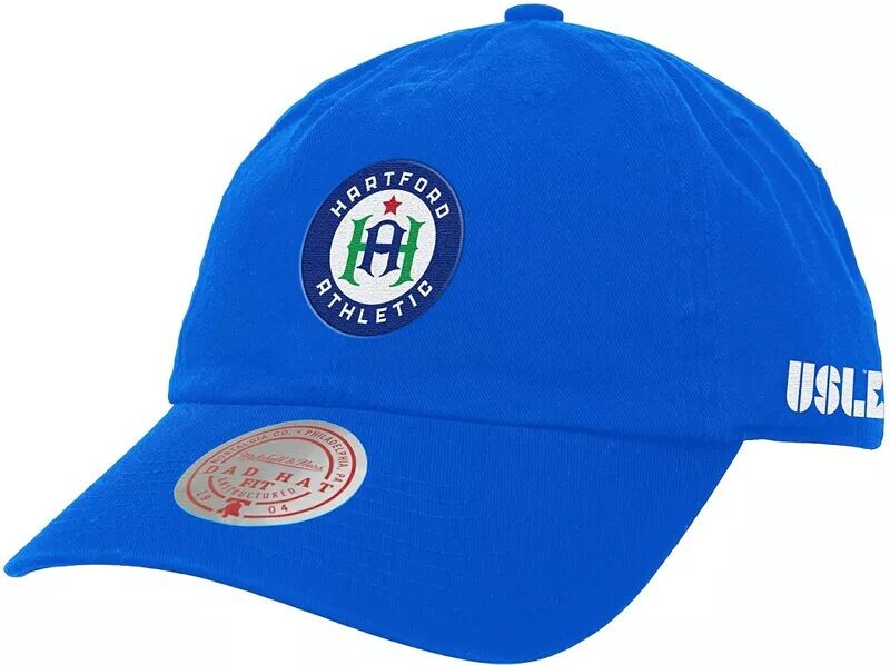 

Кепка для папы с основным логотипом Mitchell & Ness Hartford Athletic