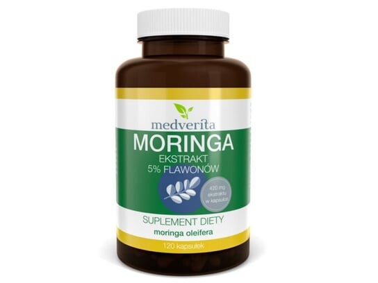 

Medverita, Экстракт моринги 5% флавонов, 120 капсул