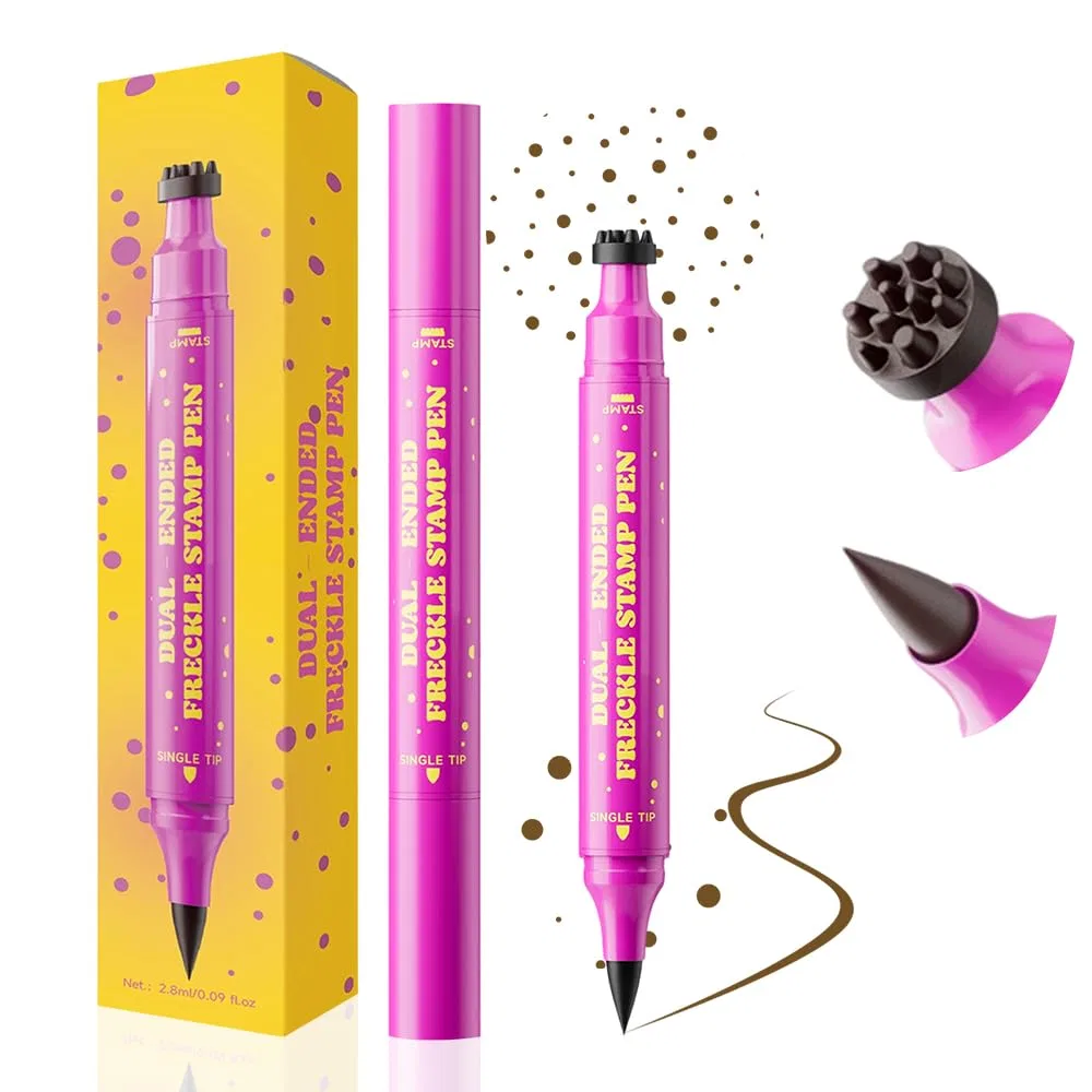 Карандаш для веснушек Natural Lifelike Freckle Makeup Pen (темный шоколад) Comedyking, Dark Chocolate