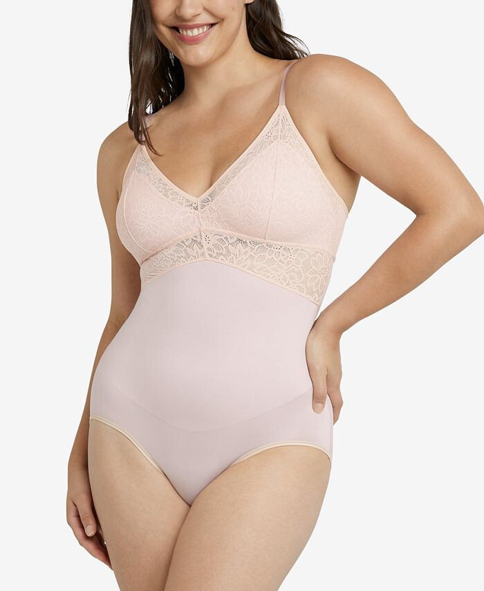 

Женское кружевное боди Tame Your Tummy DMS097 Maidenform, розовый