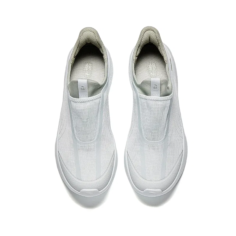 Кроссовки для тренировок серые ANTA Grass White Gray/Pearlescent Gray-5 — фото 4