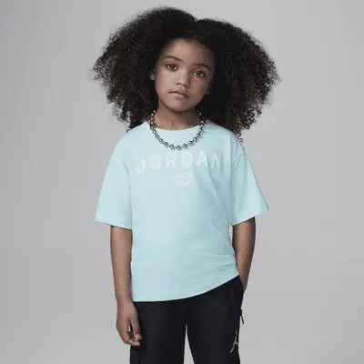 

Футболка Jordan Little Kids' Graphic T-Shirt, цвет Light Dew
