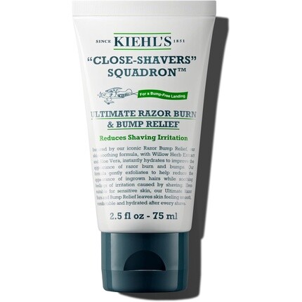 

Крем от ожогов и ушибов Close Shavers Squadron Ultimate Razor Burn & Bump Relief Cream 2,5 унции Kiehl's
