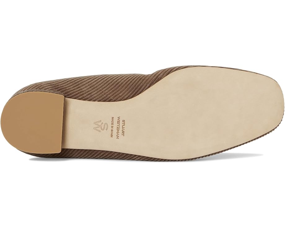 Балетки Stuart Weitzman Bria Ballet Flat, серо-коричневый — фото 3