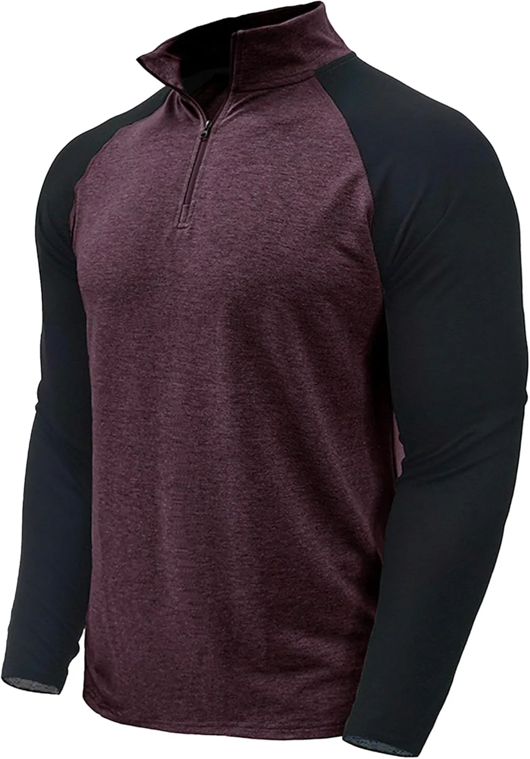 

Мужская худи с молнией на четверть и воротником кадет