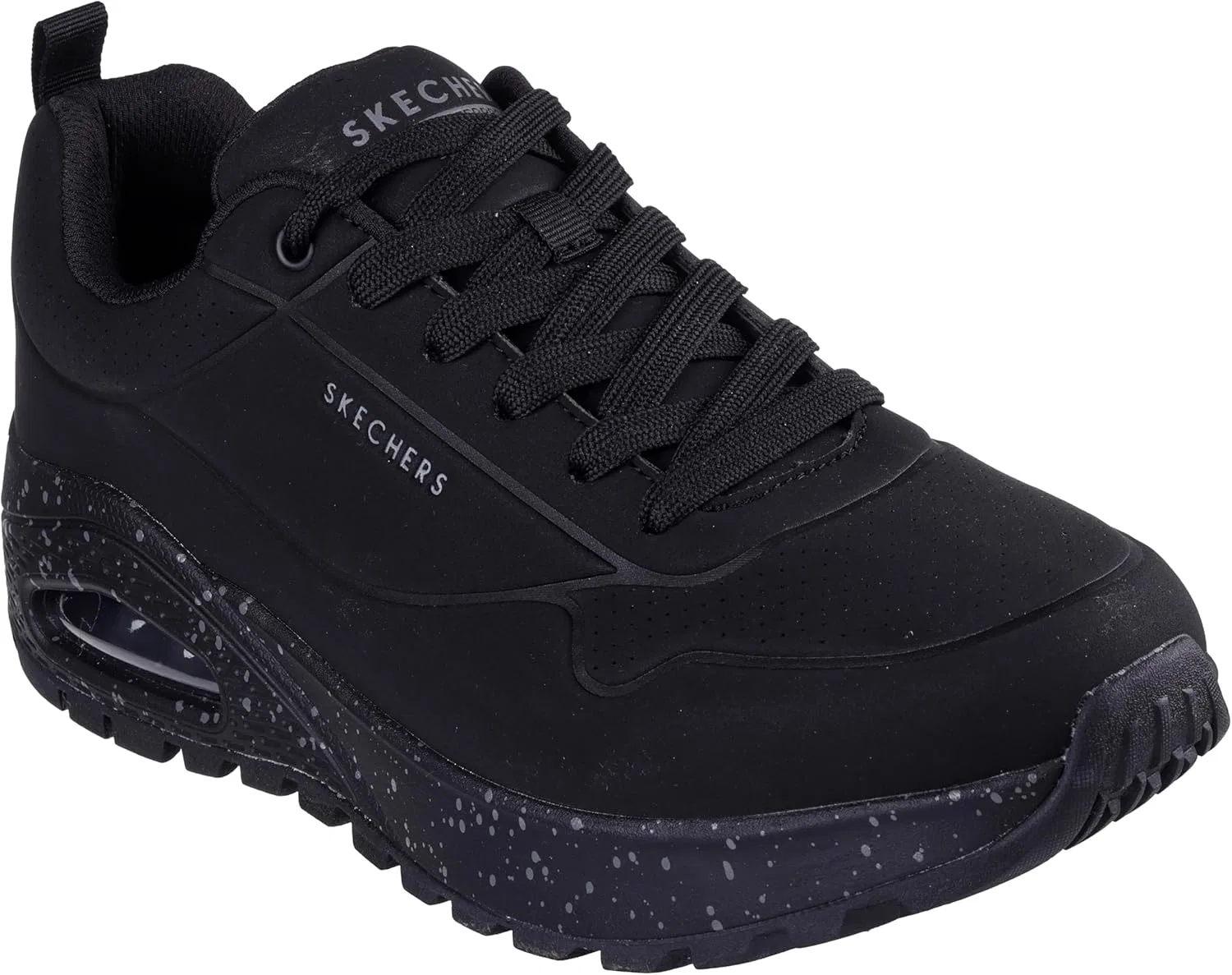Мужские водонепроницаемые кроссовки Skechers UNO Rugged 183048 BBK, черные