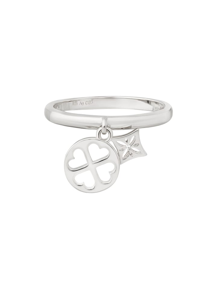 

Caï Кольцо 925/- Sterling Silber in weiß
