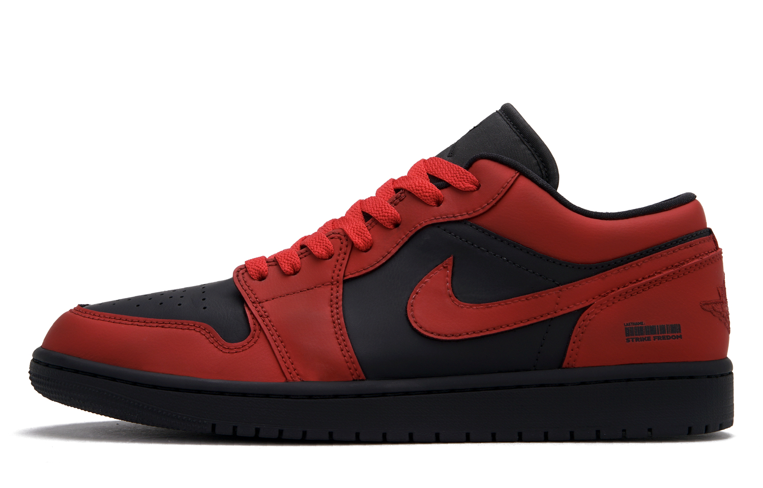 

Jordan Кроссовки Air 1 Vampire Low top Vintage Basketball Shoes мужские черные красные