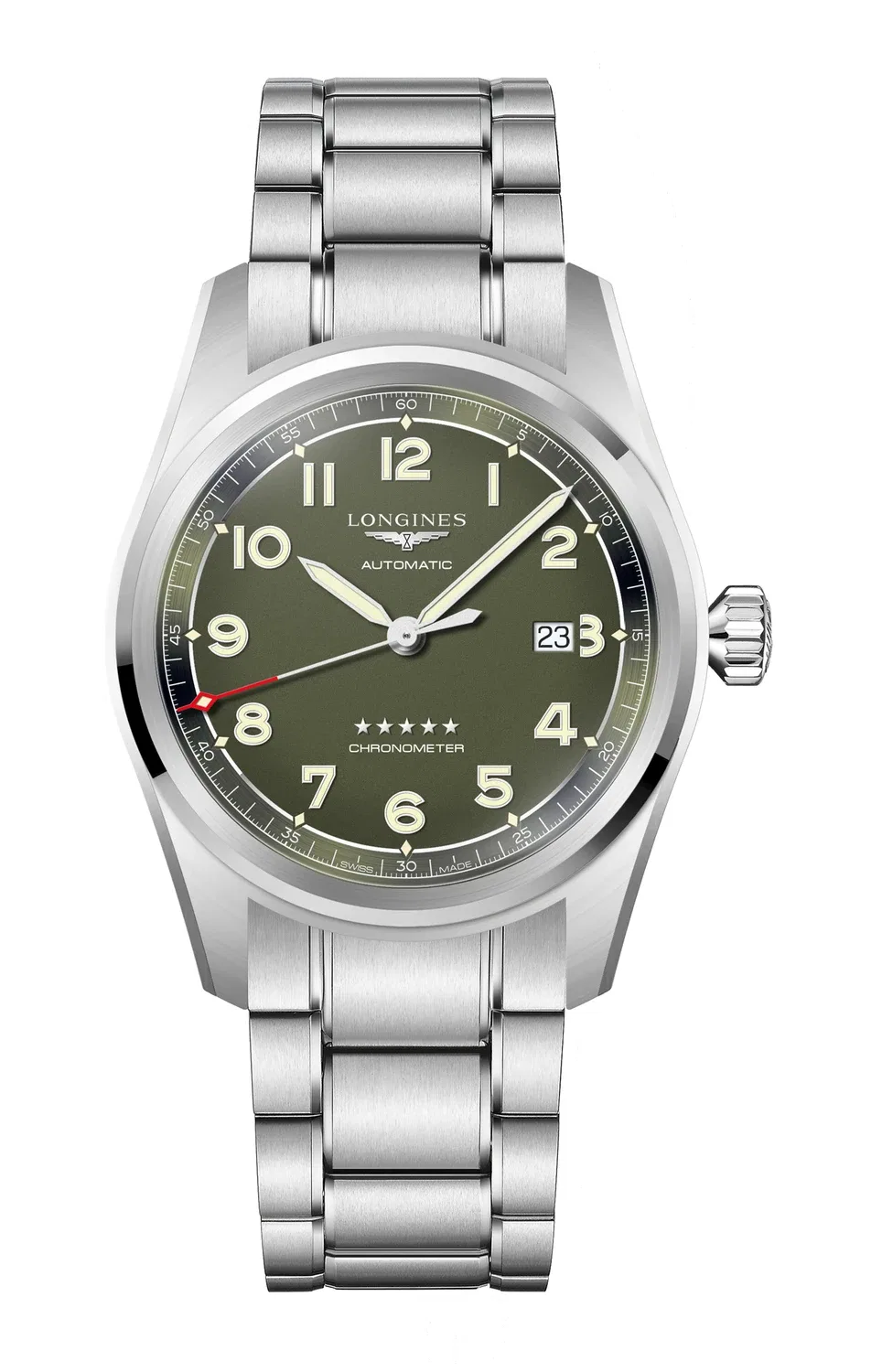 ЛОНЖИН СПИРИТ - L3.811.4.03.6 LONGINES, черный