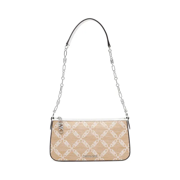

Сумка через плечо Michael Kors, бежевый