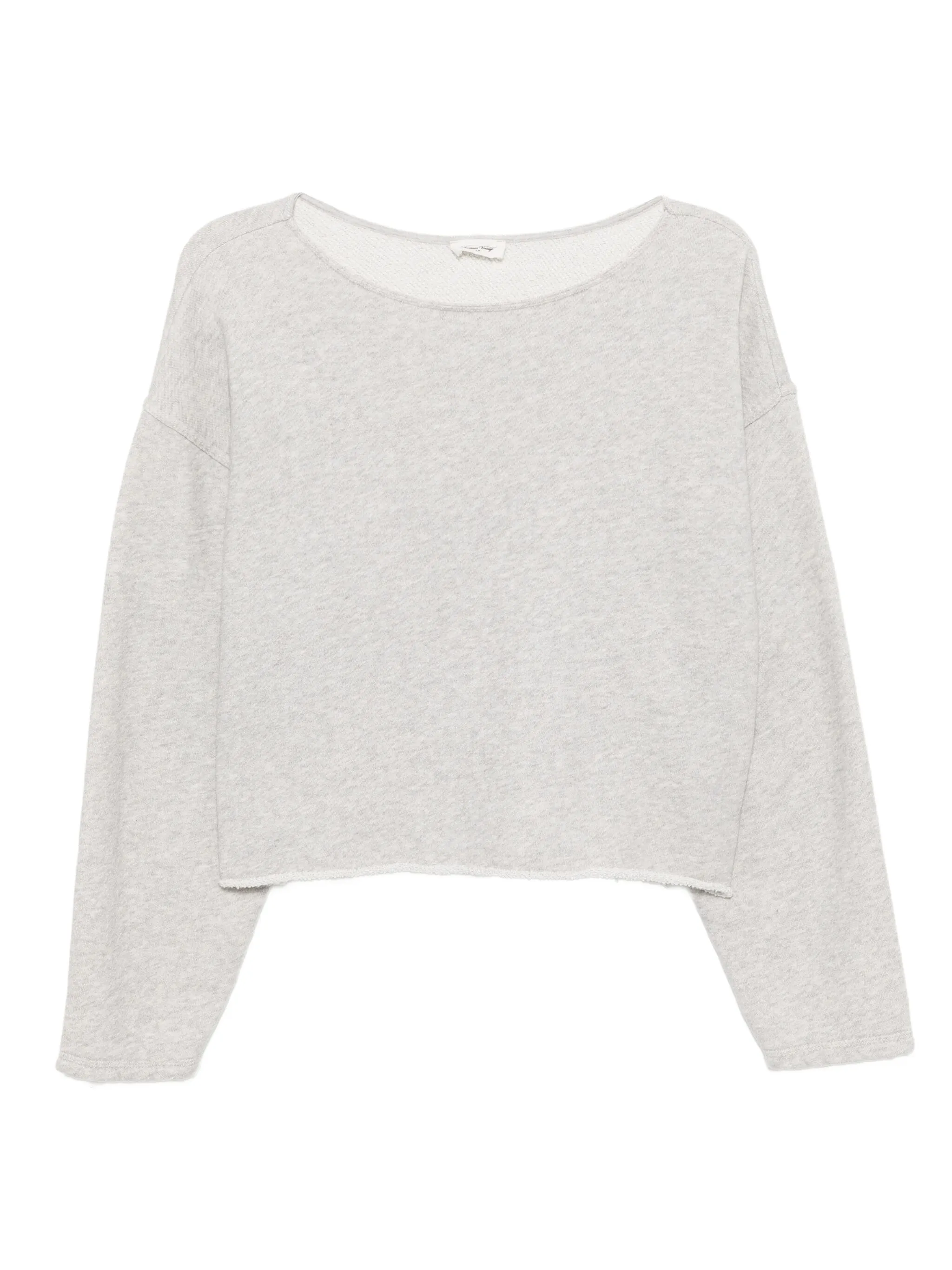 

Трикотажный топ American Vintage, серый