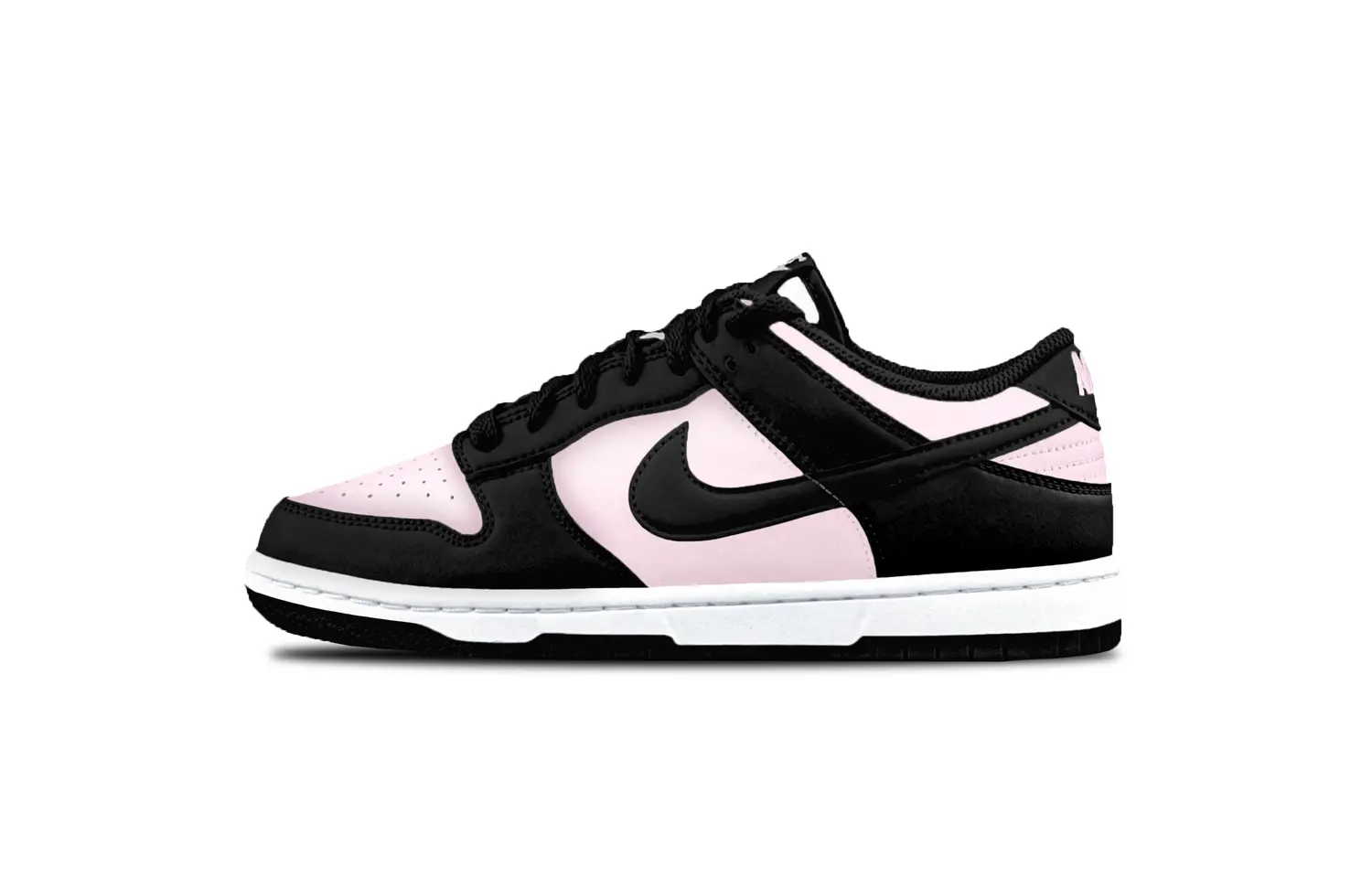 

Nike Данк Блэк Пинк Панда 1.0 амортизирующие износостойкие лоу-топ скейтборд обувь унисекс розовый черный, цвет Pink Black