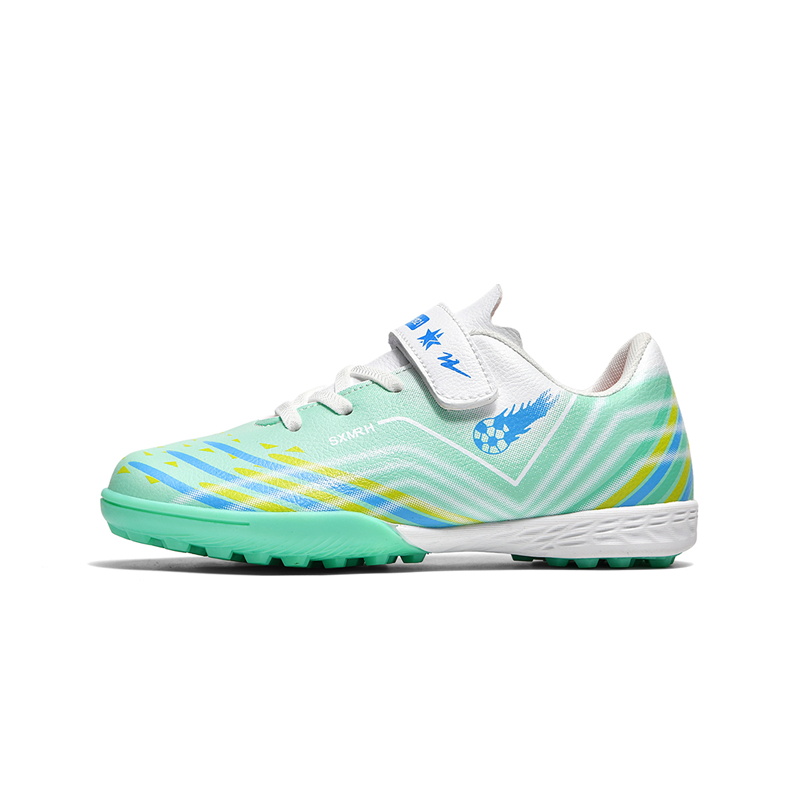 

Легкие амортизирующие низкие детские футбольные бутсы для детей Binary, зеленый