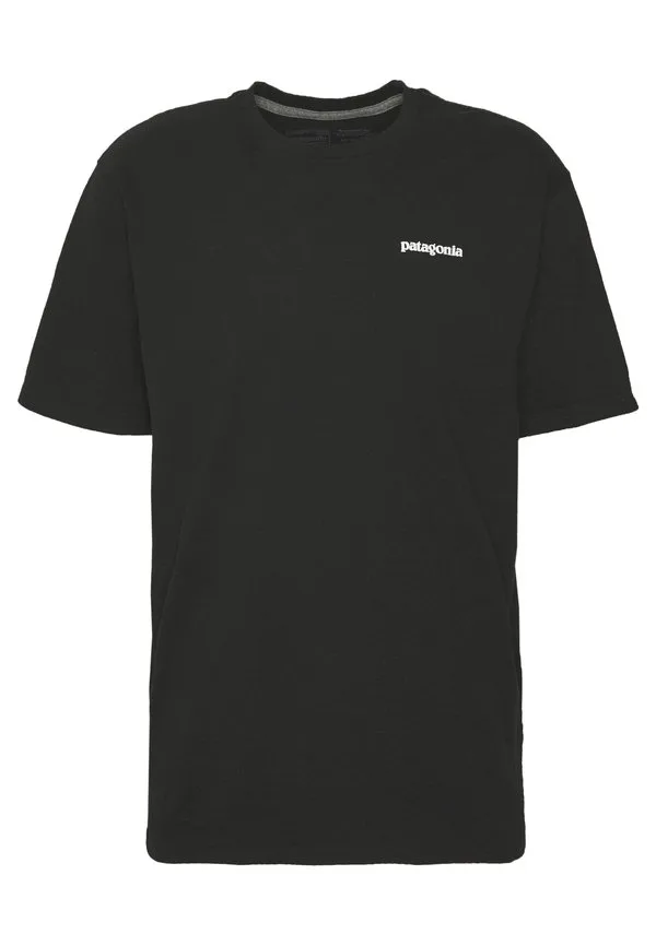 Футболка с логотипом p6 и надписью «ответственность». Patagonia, Black — фото 4