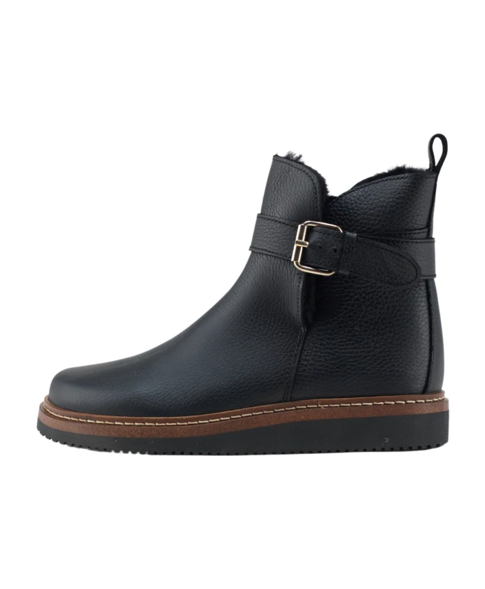 

Кожаные ботинки на подкладке Nature Footwear, черный