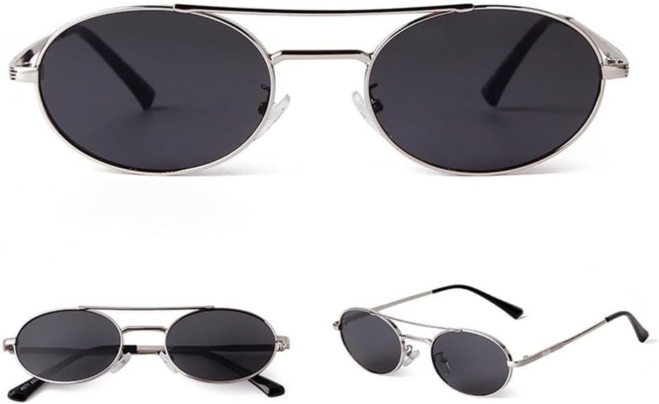 

Овальные солнцезащитные очки для женщин, большие, для путешествий, с защитой от УФ-излучения UV400, для занятий спортом на открытом воздухе, бега и езды на велосипеде Generic, C4 Green Grey