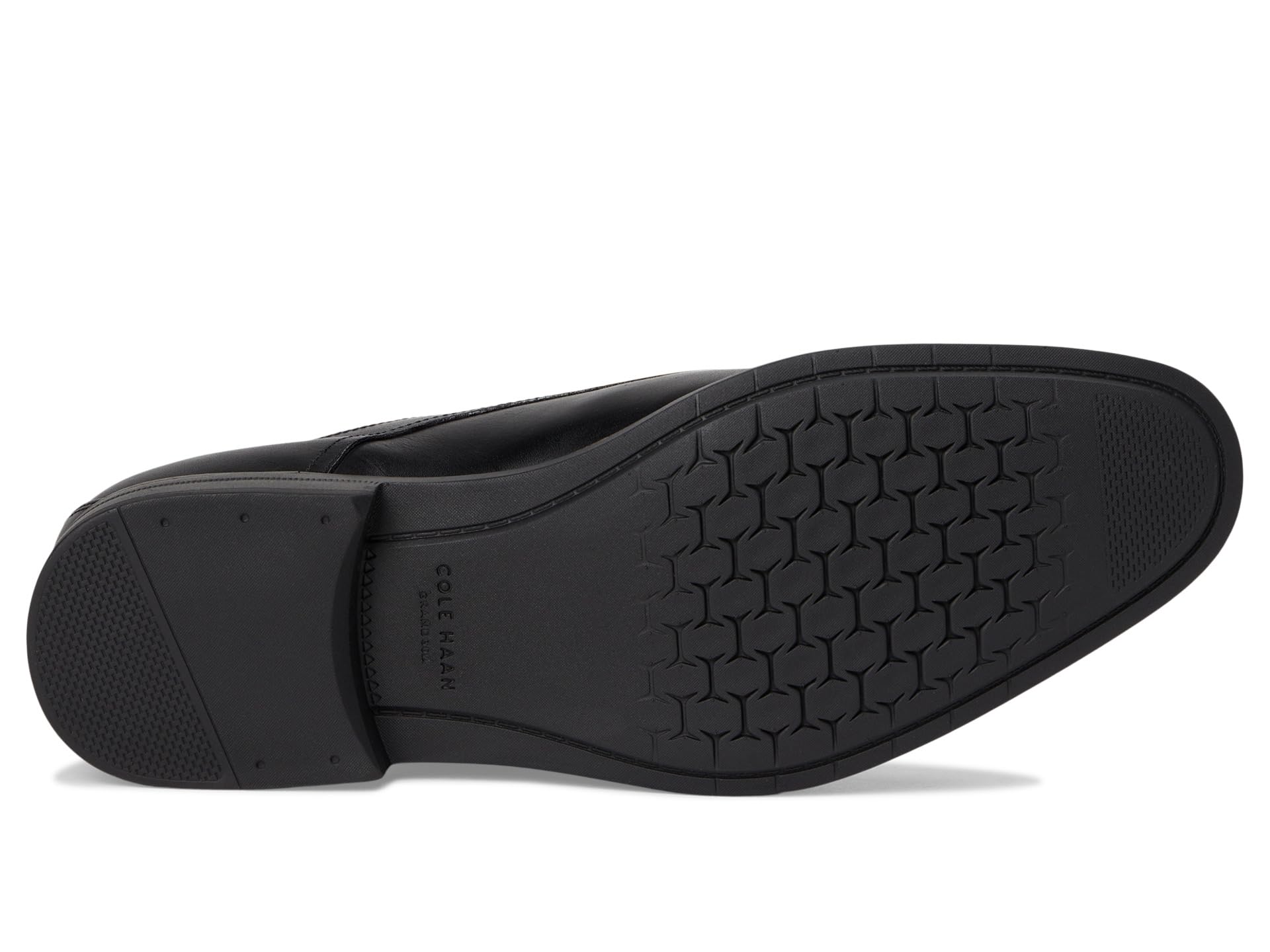 Оксфорды Cole Haan Harmon Grand Cap Toe Oxfords, цвет Black Waterproof/Black/Black — фото 3