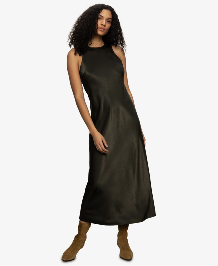 

Женское повседневное атласное платье Sanctuary, Black Olive