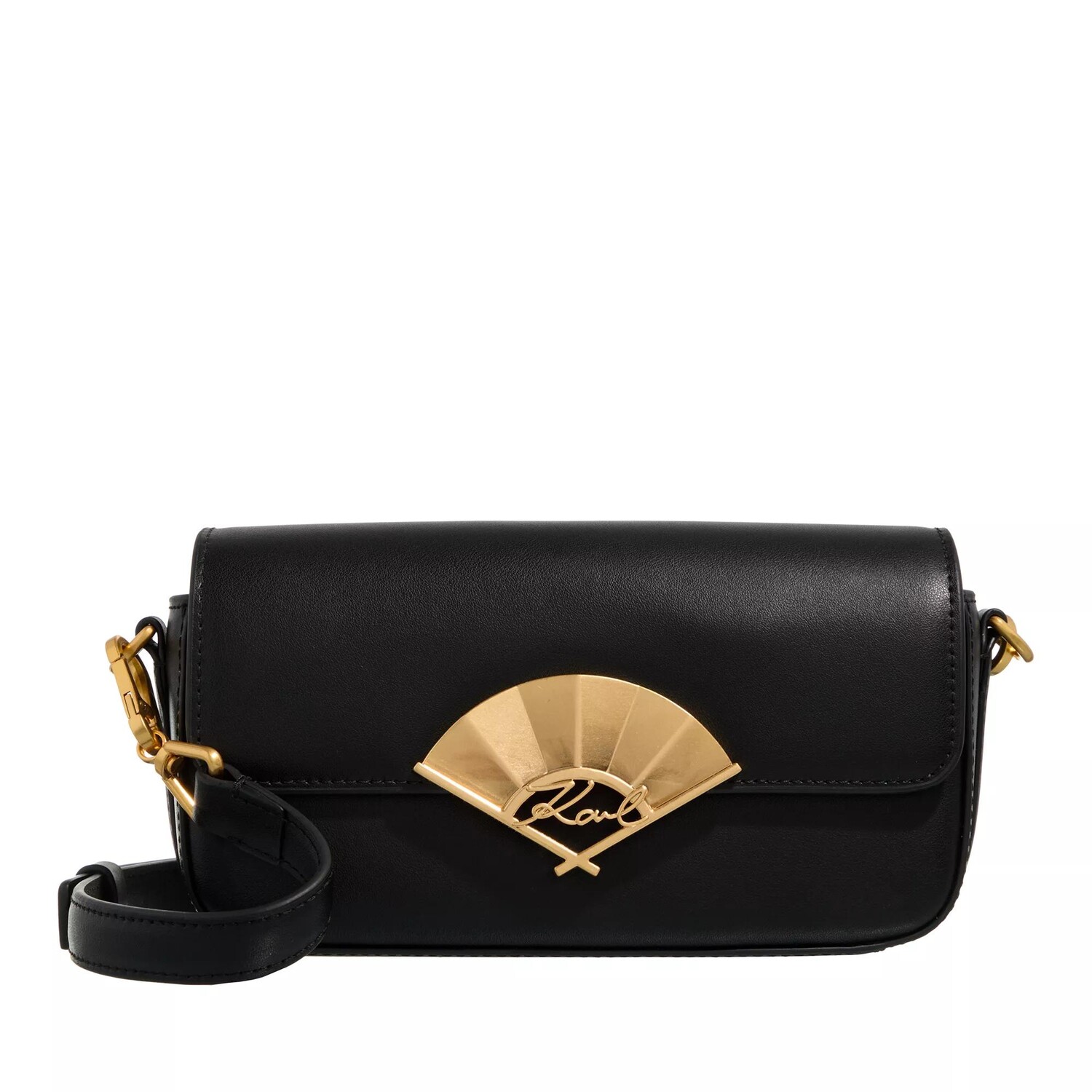 

Маленькая сумка через плечо k signature fan Karl Lagerfeld, черный