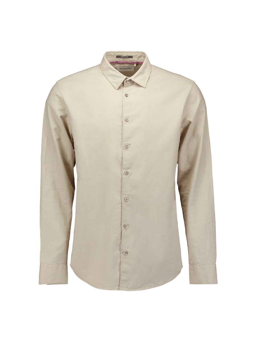 

Рубашка на пуговицах классического кроя No Excess, Champagne