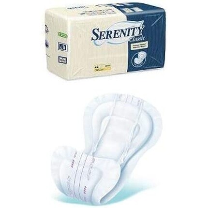 

Подгузники Serenity Shaped Plus при недержании с нетканым материалом, 30 шт.