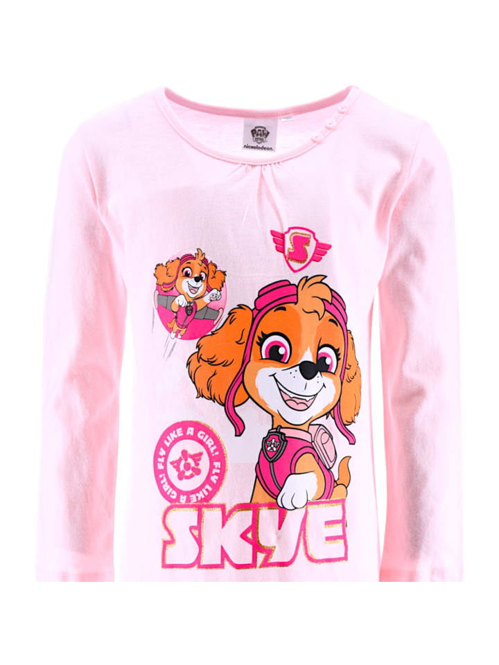 Ночная рубашка из джерси Щенячий патруль в розовом цвете Paw Patrol — фото 2