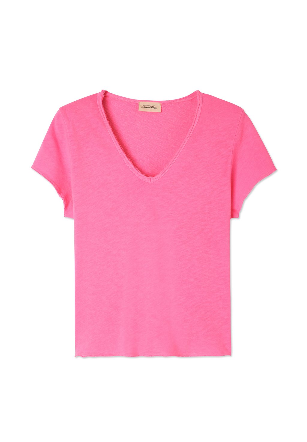 

Базовая футболка SON American Vintage, неоново-розовый