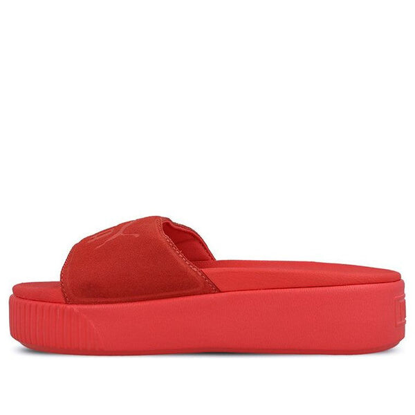 Тапочки platform slide bold sd 'red' Puma, красный