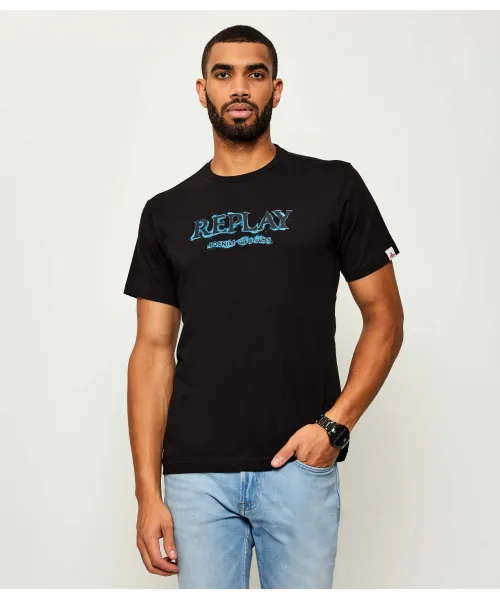 

Футболка Regular fit Replay, черный