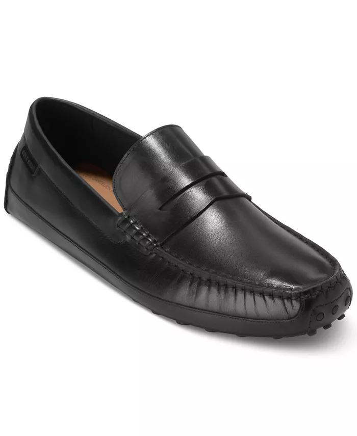 

Мужские лоферы для вождения Davies Grand Slip On Cole Haan, черный